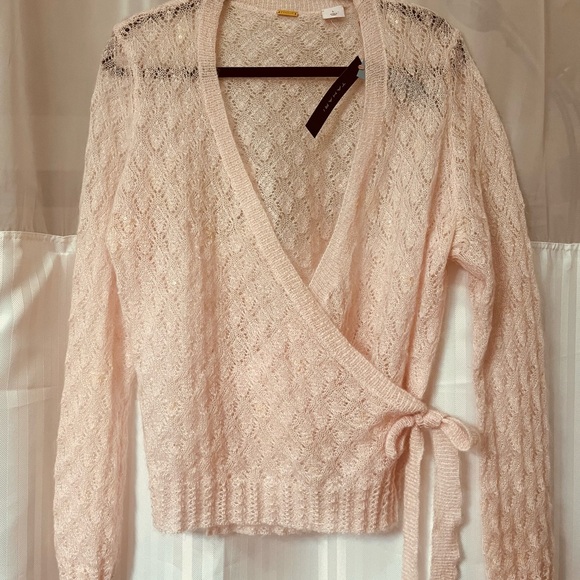 T Tahari 100% CASHMERE wrap cardigan BRAND NEW WITH TAGS! - Picture 6 of 10